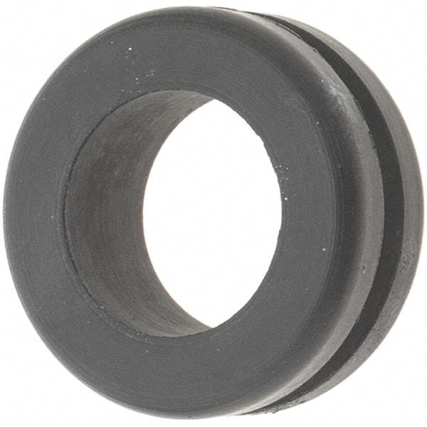 Value Collection - Grommet - Rubber, 1/2" Slot Diam x 1/16" Slot Width - USA Tool & Supply