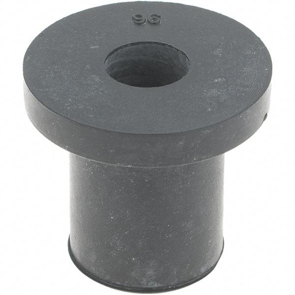 Value Collection - 3/8-16, 1-1/4" Diam Flange, Rubber Insulated Rivet Nut - Neoprene, 7/8" Long - USA Tool & Supply