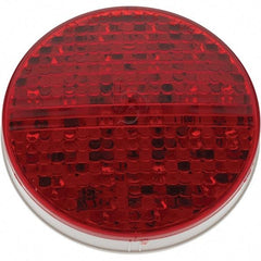 Value Collection - 4" Long, Red LED Stop, Turn & Tail Light - USA Tool & Supply