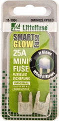 Value Collection - 25 Amp, Time Delay General Purpose Fuse - Plug-in Mount - USA Tool & Supply