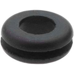 Value Collection - 9/16" OD, Grommet - Rubber, 11/32" Slot Diam x 1/16" Slot Width - USA Tool & Supply