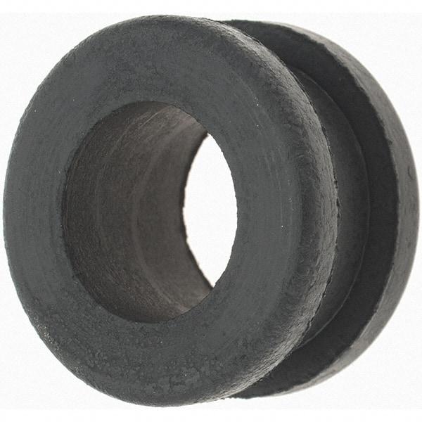 Value Collection - 1-1/8" OD, Grommet - Rubber, 29/32" Slot Diam x 5/16" Slot Width - USA Tool & Supply