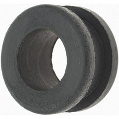 Value Collection - 1-1/8" OD, Grommet - Rubber, 29/32" Slot Diam x 5/16" Slot Width - USA Tool & Supply