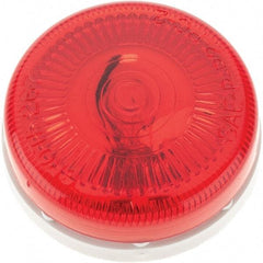 Value Collection - 2-1/2" Long, Marker Clearance Side Marker Light Kit - Red - USA Tool & Supply