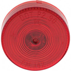 Value Collection - 2-1/2" Long, Clearance Side Marker Light Kit - Red - USA Tool & Supply