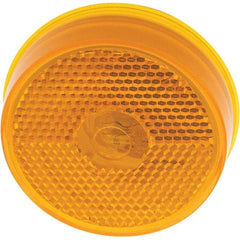 Value Collection - 2-1/2" Long, Marker Clearance Side Marker Light Kit - Yellow - USA Tool & Supply