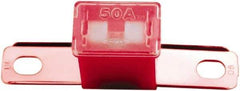 Value Collection - 50 Amp, Automotive Fuse - Red, Littlefuse PAL250 - USA Tool & Supply