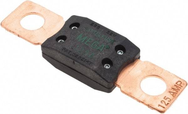 Value Collection - 32 VAC, 125 Amp, General Purpose Fuse - Bolt-on Mount - USA Tool & Supply