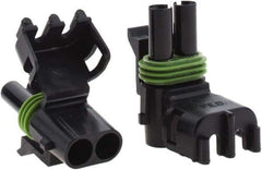 Value Collection - Automotive Terminal Parts - Weather Pack Connector Shells - USA Tool & Supply