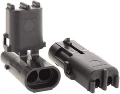 Value Collection - Automotive Terminal Parts - Weather Pack Connector Shells - USA Tool & Supply