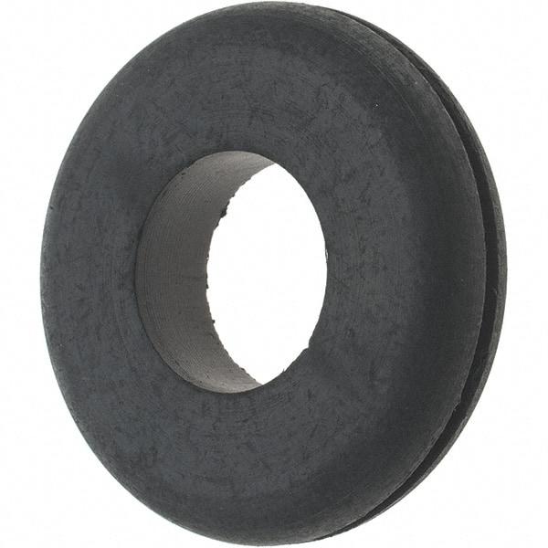 Value Collection - Grommet - Rubber, 1-5/8" Slot Diam x 1/16" Slot Width - USA Tool & Supply
