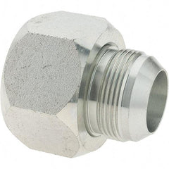 Parker - 1-1/2" Tube OD, 37° Steel Flared Tube Reducer - 1-1/2 x 1-1/4 Flare x Flare Ends - USA Tool & Supply