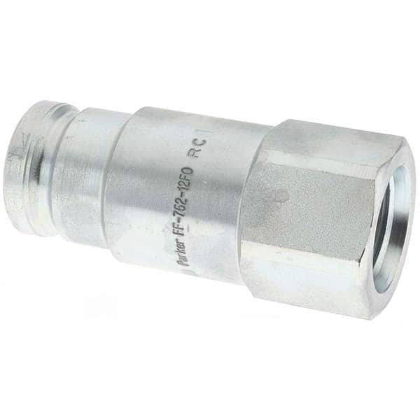 Parker - Hydraulic Hose Fittings & Couplings Type: Female Straight Thread Nipple Hose Size: 3/4 - USA Tool & Supply