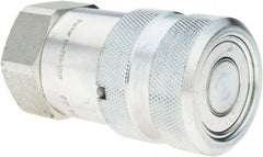 Parker - 3/4-14 NPSF Steel Hydraulic Hose Coupler - 3,000 psi, -12 Hose Size, 3/4" Hose Diam - USA Tool & Supply