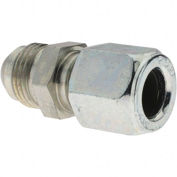 Parker - Metal Flareless Bite Tube 1/2" OD Union - USA Tool & Supply