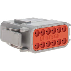 Value Collection - Automotive Terminal Parts - DTM Series Plug Connectors - USA Tool & Supply