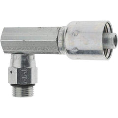 Parker - 1/2 Thread Hydraulic Hose Fitting - -8 Hose Size, 1/2" Hose Diam - USA Tool & Supply
