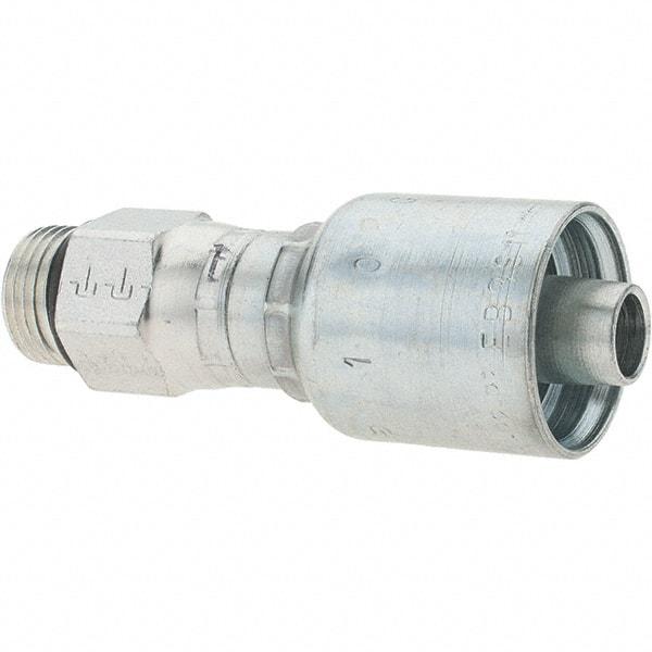 Parker - 1/2 Thread Hydraulic Hose Fitting - -8 Hose Size, 1/2" Hose Diam - USA Tool & Supply