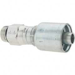 Parker - 1/2 Thread Hydraulic Hose Fitting - -8 Hose Size, 1/2" Hose Diam - USA Tool & Supply