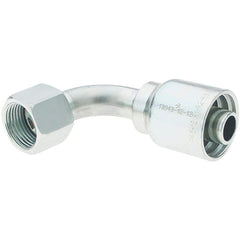 Parker - 3/4 Thread Hydraulic Hose Fitting - -12 Hose Size, 3/4" Hose Diam - USA Tool & Supply