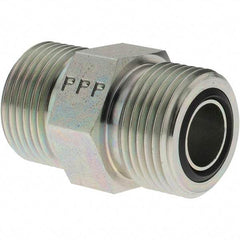 Parker - Seal-Lok Steel Hydraulic Hose Adapter - 6,000 psi, -10 Hose Size, 5/8" Hose Diam - USA Tool & Supply