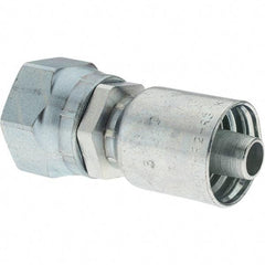 Parker - Seal-Lok Steel Hydraulic Hose Female Seal-Lok ORFS Swivel - -8 Hose Size, 1/2" Hose Diam - USA Tool & Supply