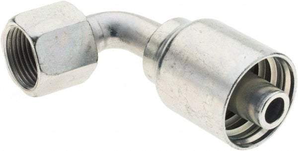Parker - 1/2 Thread Hydraulic Hose Fitting - -8 Hose Size, 1/2" Hose Diam - USA Tool & Supply