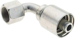 Parker - 1/2 Thread Hydraulic Hose Fitting - -8 Hose Size, 1/2" Hose Diam - USA Tool & Supply