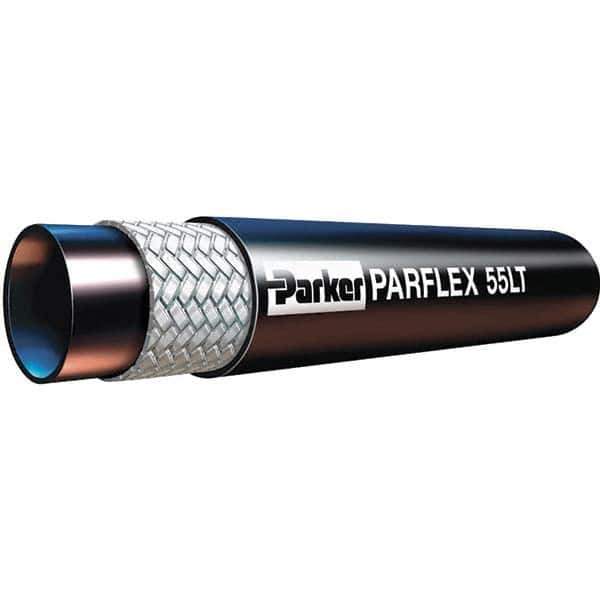 Parker - 3/8" ID x 0.65" OD, Thermoplastic Tube - 2250 psi, Black, 250' Long - USA Tool & Supply