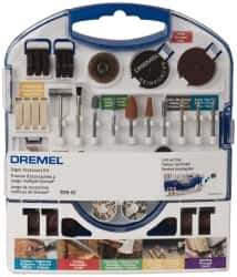 Dremel - 110 Piece Aluminum Oxide & Silicon Carbide Stone Kit - USA Tool & Supply