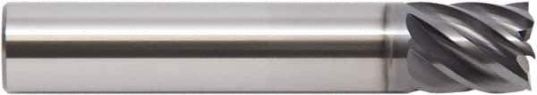 M.A. Ford - 1", 2-1/4" LOC, 1" Shank Diam, 5" OAL, 7 Flute, Solid Carbide Square End Mill - Single End, ALtima Blaze Finish, Spiral Flute, 38° Helix, Right Hand Cut, Right Hand Flute, Series 180CB - USA Tool & Supply