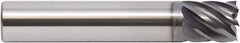 M.A. Ford - 1", 1-1/2" LOC, 1" Shank Diam, 4" OAL, 7 Flute, Solid Carbide Square End Mill - Single End, ALtima Blaze Finish, 38° Helix, Centercutting, Right Hand Cut, Right Hand Flute, Series 180 - USA Tool & Supply
