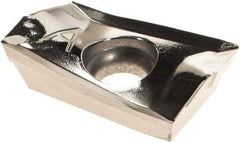 Kyocera - BDGT170404 JA Grade GW25 Carbide Milling Insert - WC/Co Finish, 4.9mm Thick, 0.4mm Corner Radius - USA Tool & Supply