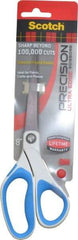 3M - 8" LOC, 8" OAL Stainless Steel Precision Ultra Edge Scissor - For Crafts - USA Tool & Supply