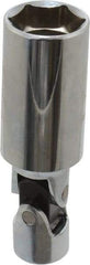 Blackhawk by Proto - 3/8 Inch Drive, 13/16 Inch Spark Plug Hand Socket - 6 Points, 3-1/2 Inch Overall Length - USA Tool & Supply