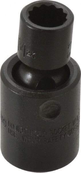 Proto - 3/8" Drive 10mm Deep Universal Impact Socket - 12 Points, 2" OAL - USA Tool & Supply