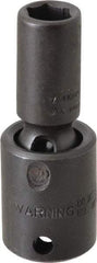 Proto - 3/8" Drive 10mm Deep Universal Impact Socket - 6 Points, 2-1/2" OAL - USA Tool & Supply