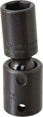Proto - 3/8" Drive 14mm Deep Universal Impact Socket - 6 Points, 2-19/32" OAL - USA Tool & Supply