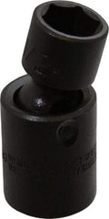 Proto - 3/8" Drive 1/2" Standard Universal Impact Socket - 6 Points, 2" OAL - USA Tool & Supply