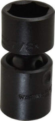 Proto - 1/2" Drive 7/8" Standard Universal Impact Socket - 6 Points, 2-19/32" OAL - USA Tool & Supply