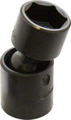 Proto - 1/2" Drive 15/16" Standard Universal Impact Socket - 6 Points, 2-29/32" OAL - USA Tool & Supply
