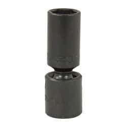 Proto - 1/2" Drive 3/4" Deep Universal Impact Socket - 6 Points, 3-1/2" OAL - USA Tool & Supply