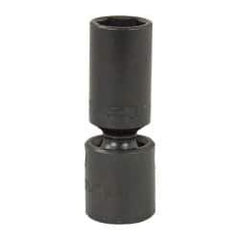 Proto - 1/2" Drive 3/4" Deep Universal Impact Socket - 6 Points, 3-1/2" OAL - USA Tool & Supply