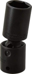 Proto - 1/2" Drive 15/16" Deep Universal Impact Socket - 6 Points, 3-51/64" OAL - USA Tool & Supply