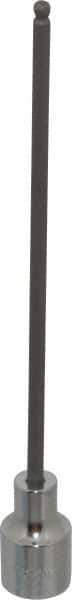 Blackhawk by Proto - 3/8" Drive, 4mm Hex Bit Socket - 6" OAL, 5-1/4" Bit Length, Ball End - USA Tool & Supply