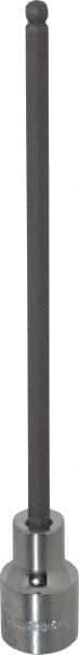Blackhawk by Proto - 3/8" Drive, 5mm Hex Bit Socket - 6" OAL, 5-1/4" Bit Length, Ball End - USA Tool & Supply