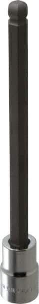 Blackhawk by Proto - 3/8" Drive, 9mm Hex Bit Socket - 6" OAL, 5-23/64" Bit Length, Ball End - USA Tool & Supply