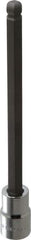 Blackhawk by Proto - 3/8" Drive, 9mm Hex Bit Socket - 6" OAL, 5-23/64" Bit Length, Ball End - USA Tool & Supply