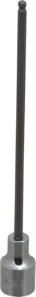 Blackhawk by Proto - 3/8" Drive, 5/32" Hex Bit Socket - 6-7/64" OAL, 5-1/4" Bit Length, Ball End - USA Tool & Supply