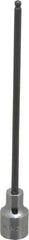 Blackhawk by Proto - 3/8" Drive, 5/32" Hex Bit Socket - 6-7/64" OAL, 5-1/4" Bit Length, Ball End - USA Tool & Supply